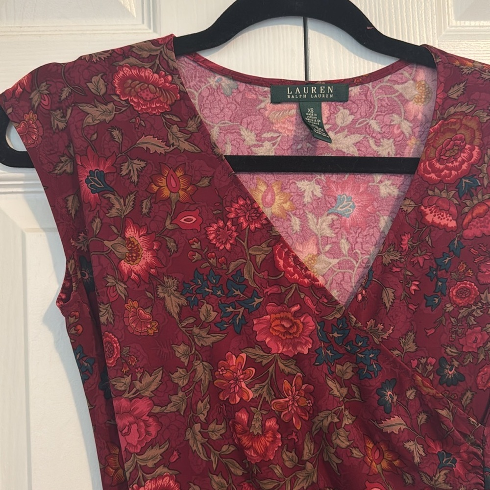 Lauren Ralph Lauren Floral Midi Dress